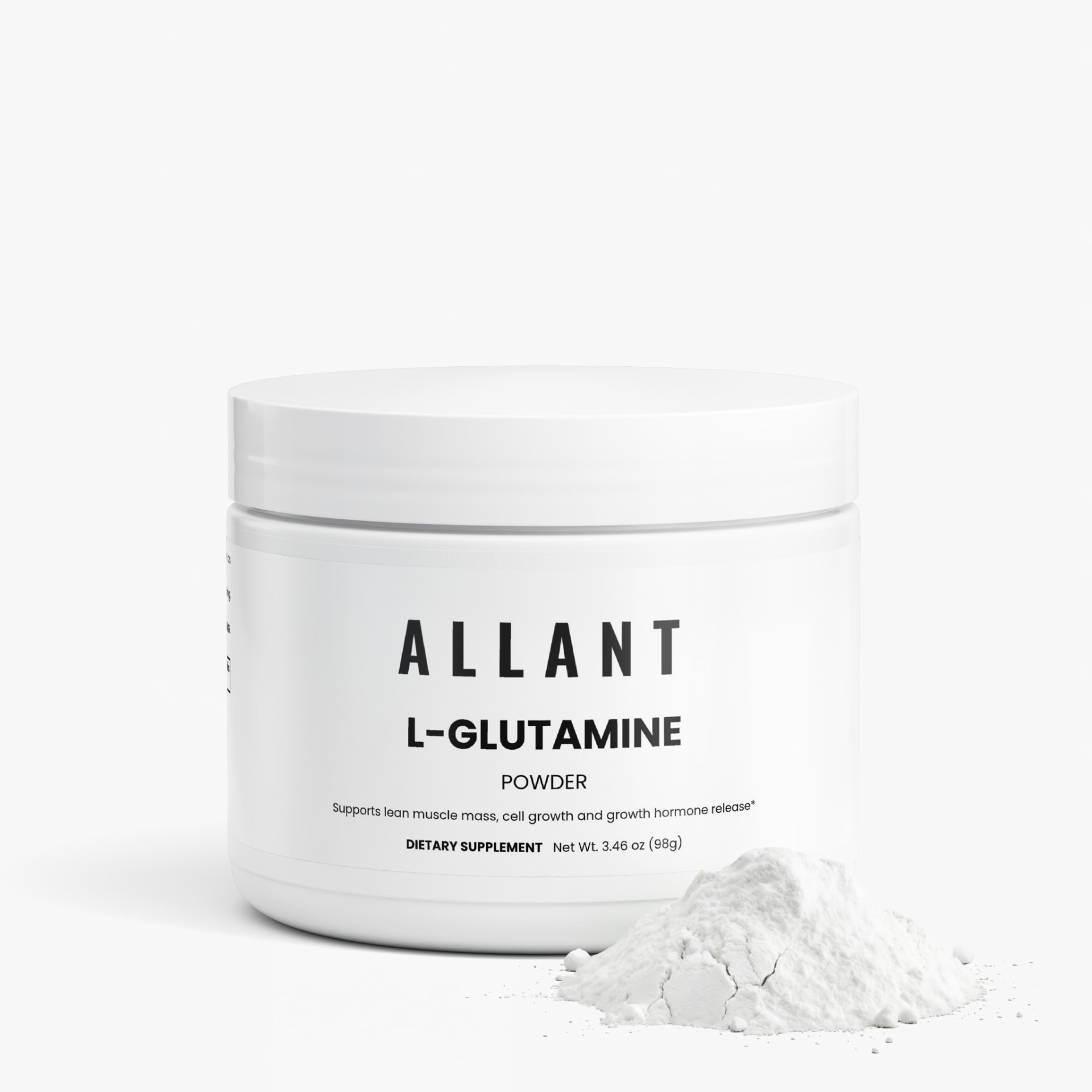 L-Glutamine supplement container