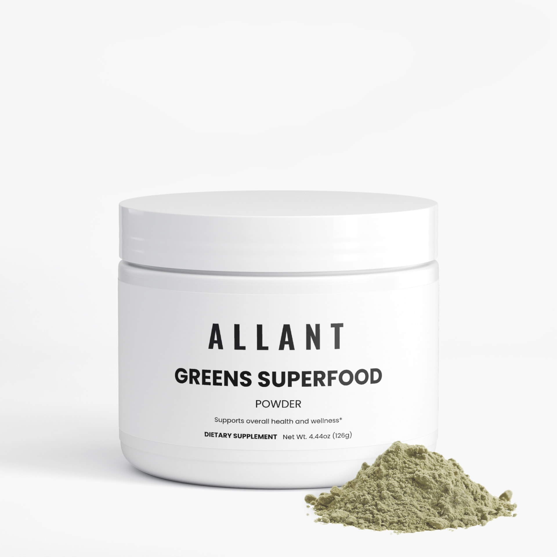 Greens Superfood supplement container