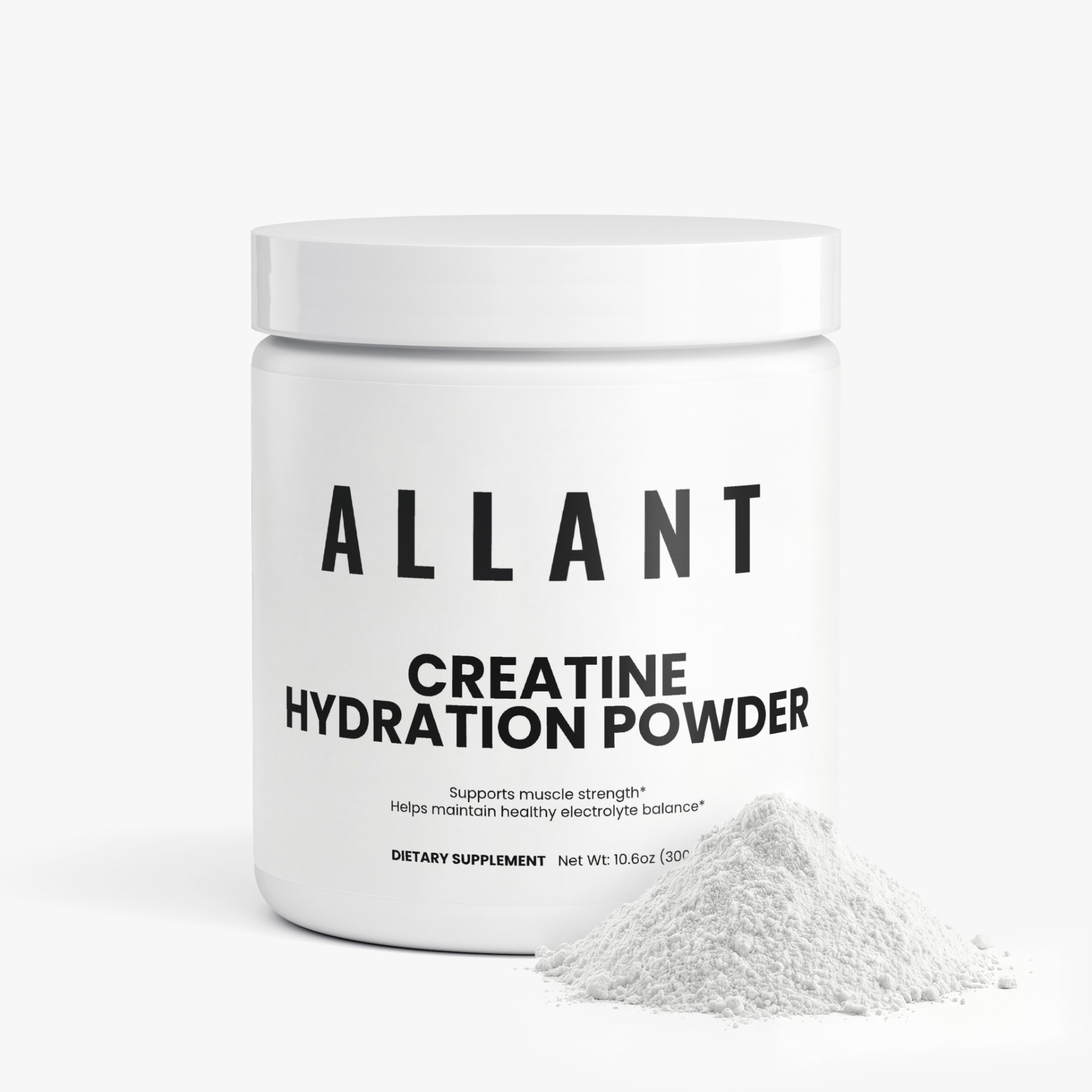 Creatine Hydration Powder supplement container